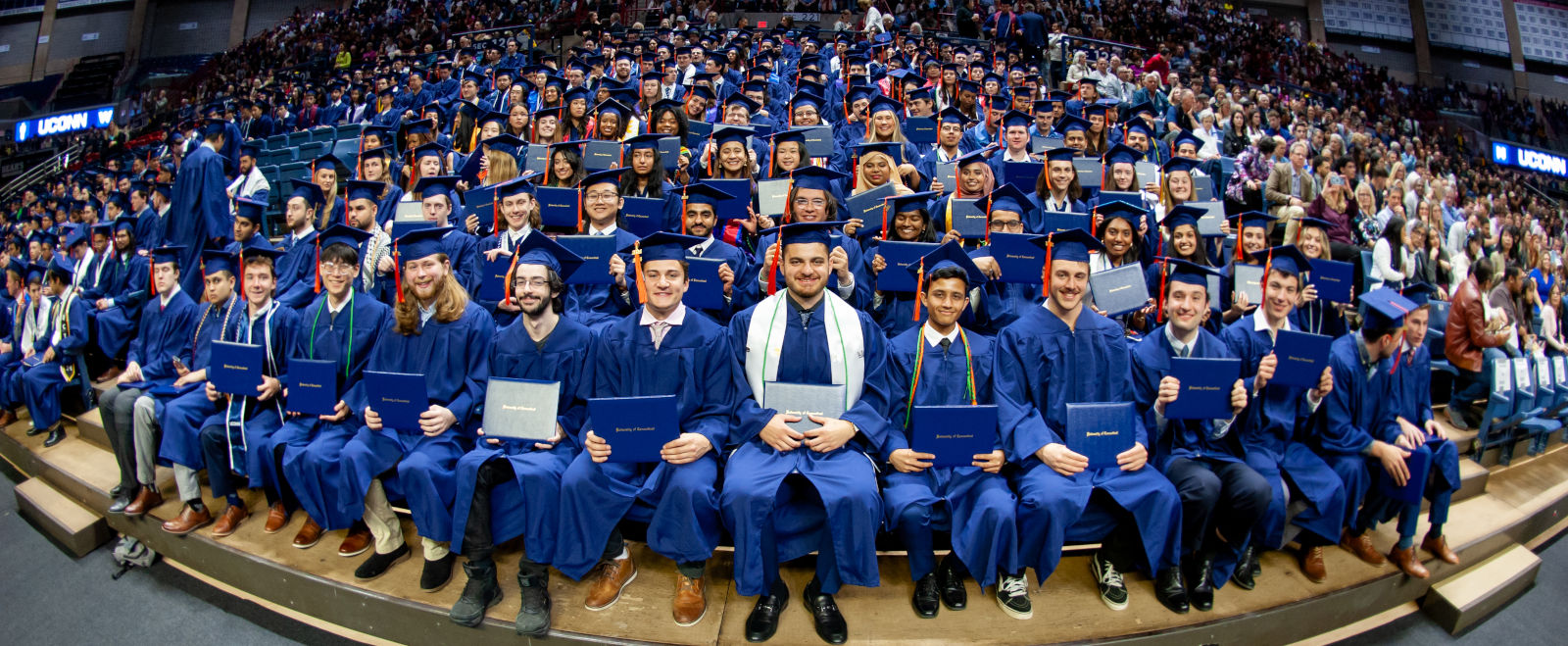 Engineeting Commencement Ceremony at the Gampel Pavilion